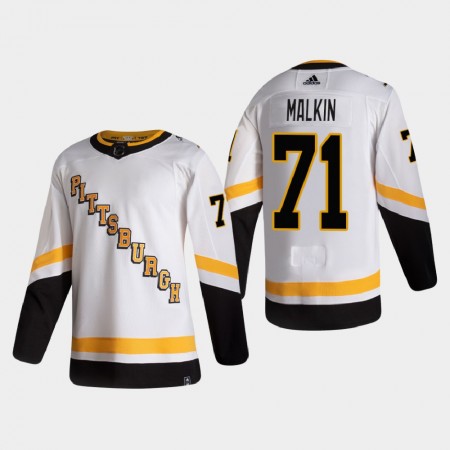 Pittsburgh Penguins Evgeni Malkin 71 2020-21 Reverse Retro Authentic Shirt - Mannen